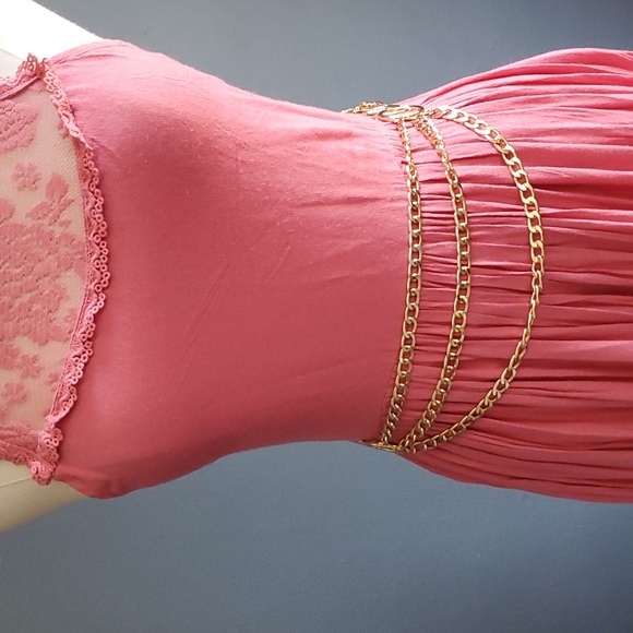 Mia Joy catrin women pink Barbiecore dress size 12 - Picture 16 of 17